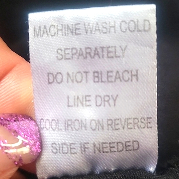 Tempted Black Embellished Neckline  Sleeveless Top, Size: L - Picture 2 of 12